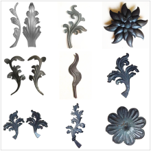 Wrought Iron Art Ornament Fence Decorations & Accessories USA