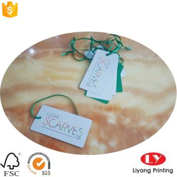 Cheap Custom Clothes Paper Hangtag Printing