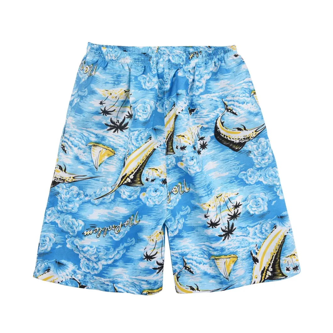 Wholesale Custom Mens Casual Polyester Fashion Surf Swim Trunks/Swimwear/Board Shorts/Beach Pants