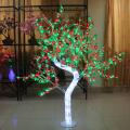 Árbol de manzana de cristal LED luces al aire libre