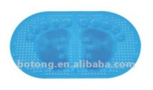 oval pvc anti slip bath mat