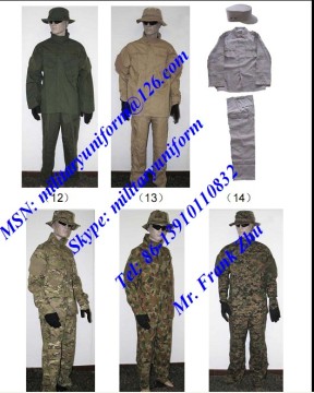 Military Camouflage Battle Dress Uniform BDU Pant BDU Shirt BDU Cap Military Fatigue Uniform Wool Uniform Training Suits Overall Uniform
