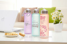 plastic fashion space cup,hello kity water cup,plastic water bottle,cap with stainless steel