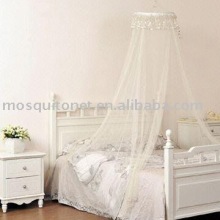 Romantic lace bed canopy