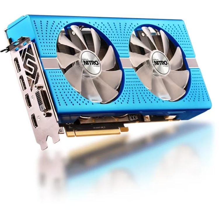 Used Original Sapphire RX 590 50 8g GDDR5 2304sp Graphic Cards for Computer Gaming Original Radeon Sapphire Rx590 8g Video Card