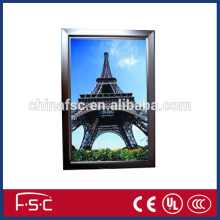 Aluminum window frame parts led aluminum slim light box