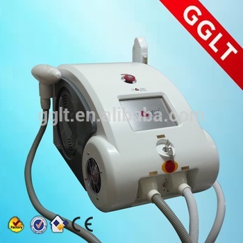 Portable laser birthmark mole removal plus IPL hair removal 2 in 1 new brand design type machine