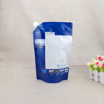 plastic type waterproof stand-up corner bags