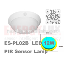 ES-PL02B 15W PC LED motion sensor lamp with pir motion detector