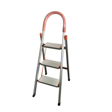 WEIKEN 3-Step Wide Portable Foldable Ladder