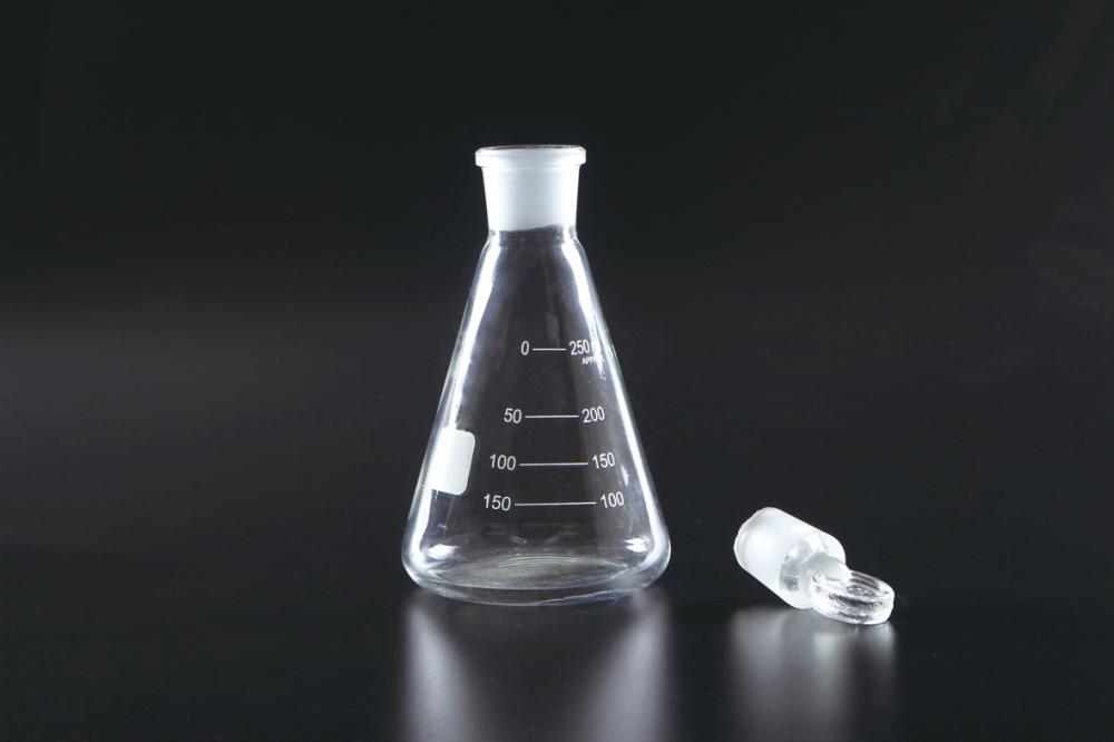 Conical Flask with Ground-in Glass Stopper