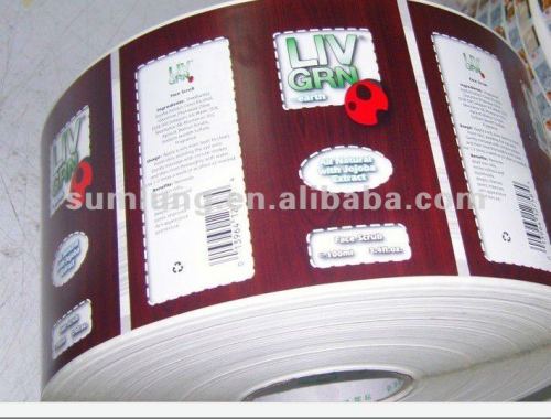 OEM printing roll labels/clothing lags