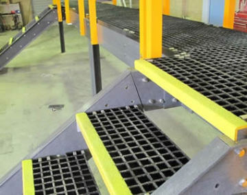 FRP Grating Stair Treads