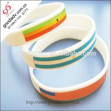 printing full color silicone wristbands