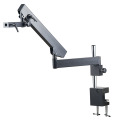 suporte de braço dobrável com clipe para microscópio estéreo