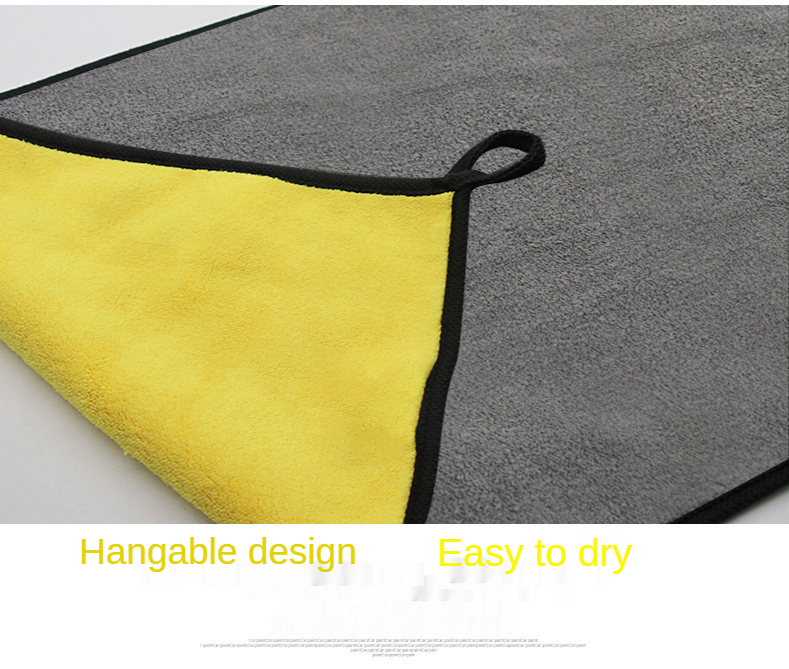 Factory Direct Sales Double Side Quick Dry Cloth Microfiber Glasses Car Cleaning Towel