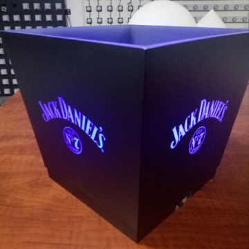 led beer wine barware plastic