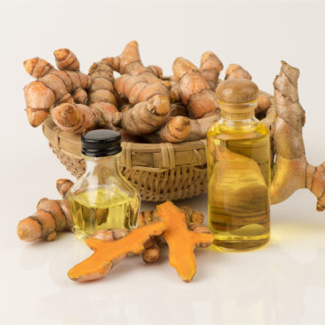 Turmeric oil for skin care massage