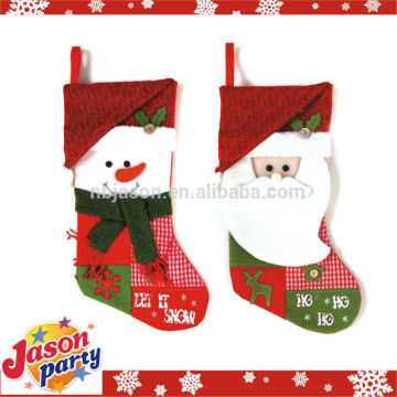 Christmas stocking / Santa face stocking / Christmas stocking hanger