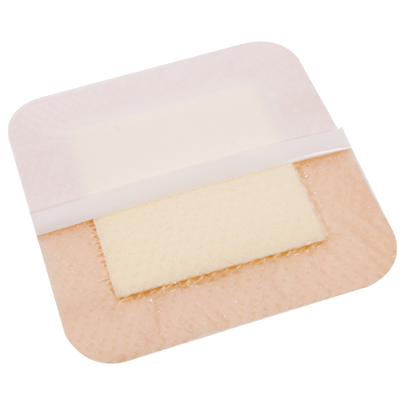 Breathable waterproof Silicone Foam Dressing Bordered