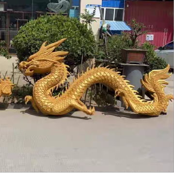 Custom Simulated Dragon and Phoenix Stage Top Props
