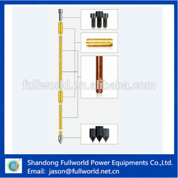 solid copper clad earth rod