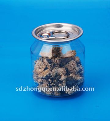 small PET easy open can
