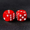 Bescon Colorful Solid Professional Precision Dice Round Corner 9/16" (14.3mm), Solid Colors Precision Backgammon Dice 14.3MM