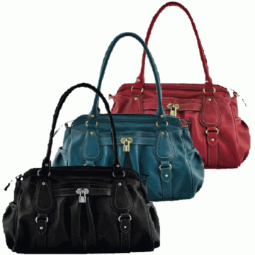 Fashionable multi-color and multi style women's handbag