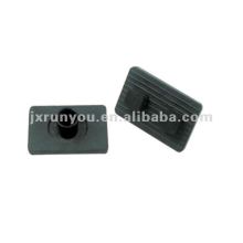 2"x4"RUBBER LUGGED FOOT TUBE BOLT ON