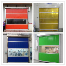 Bilik Bersih PVC Fabric Fast Rolling Industry Door