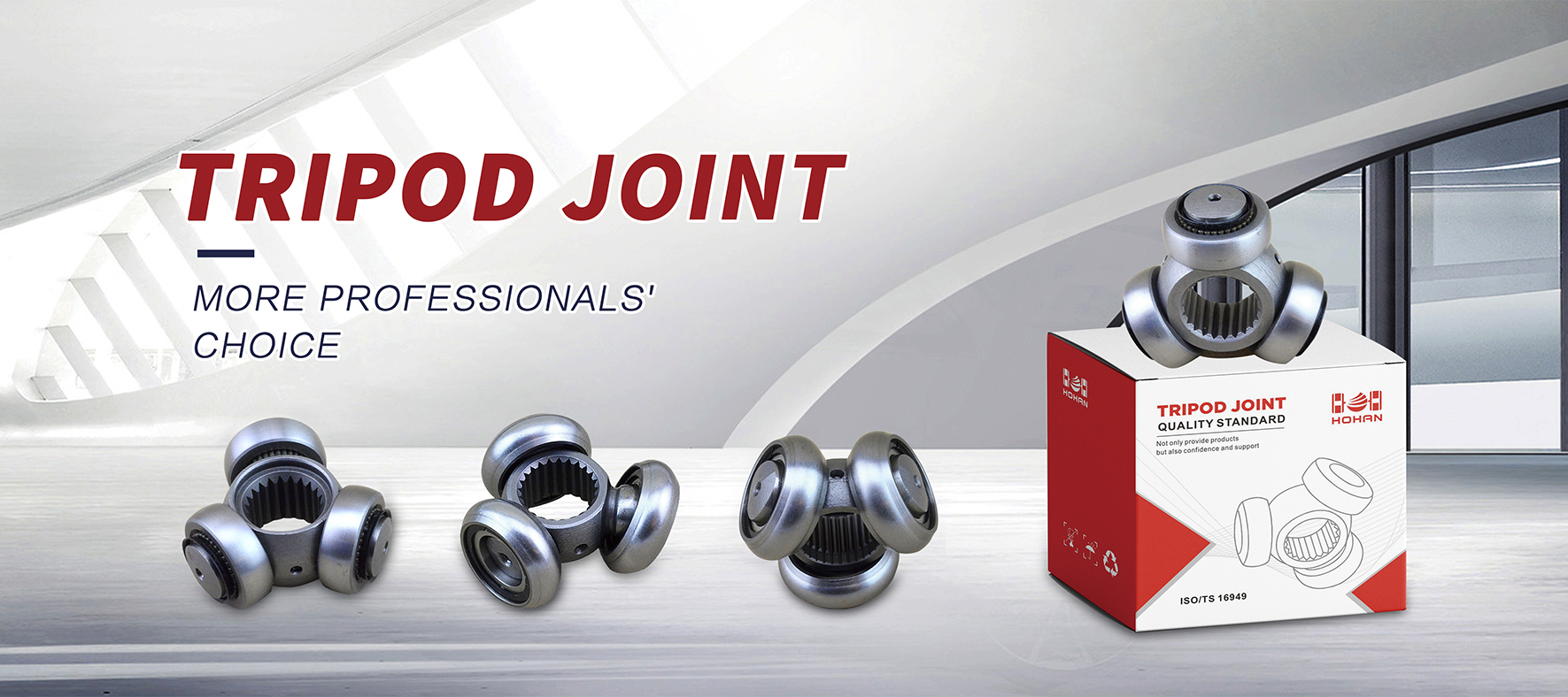 Universal Tripod Joint And Cv Bearing Drive Shaft Kits, High Quality