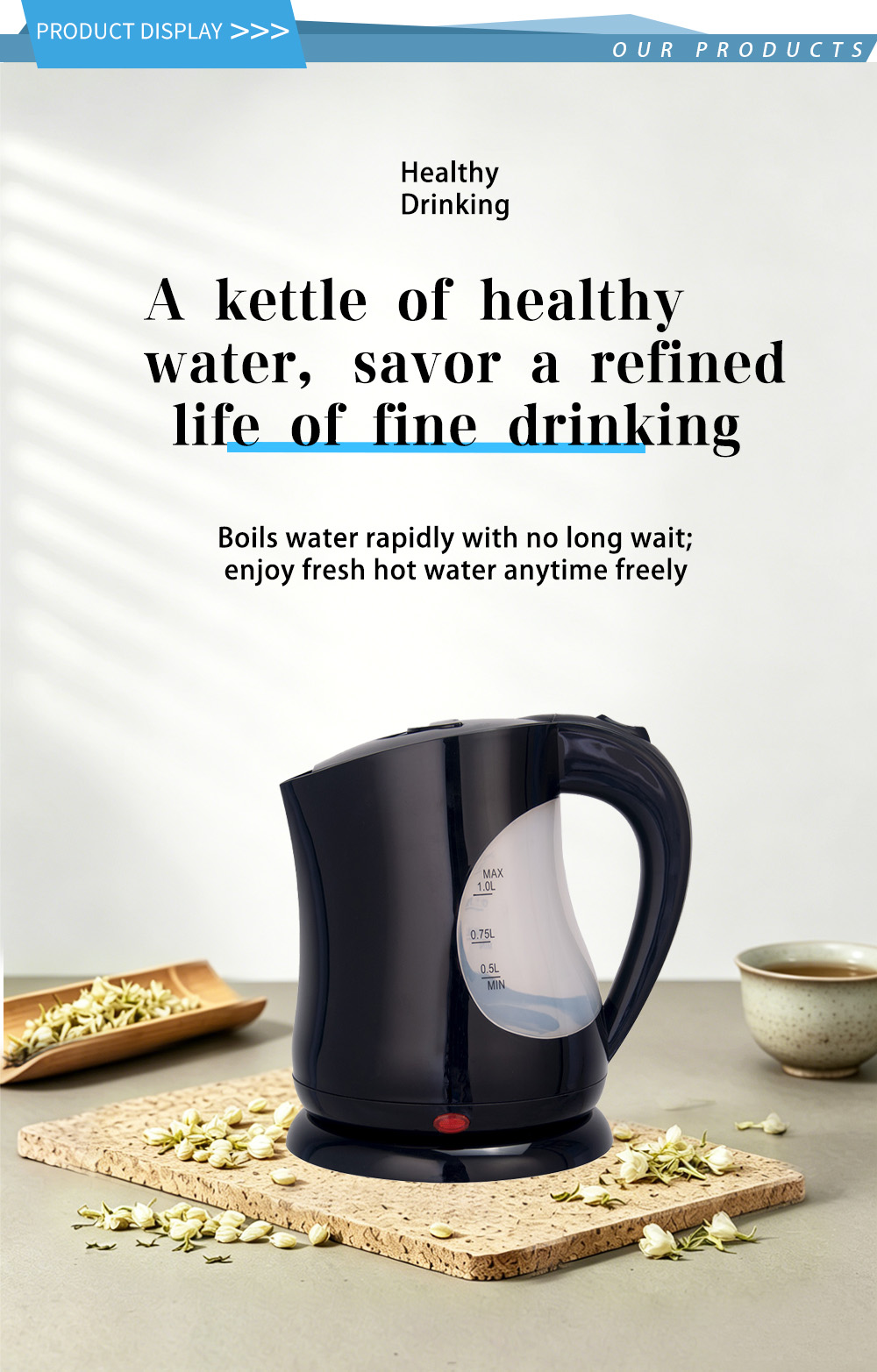 غلاية ستانلس ستيل 304 FK-2315 1 304 stainless steel kettle FK-2315 1