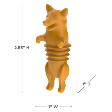 カスタムコルキ動物のシリコーンボトルストッパーシーラー