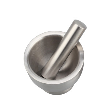 Heavy-duty Stainless Steel Mortar and Pestle Set