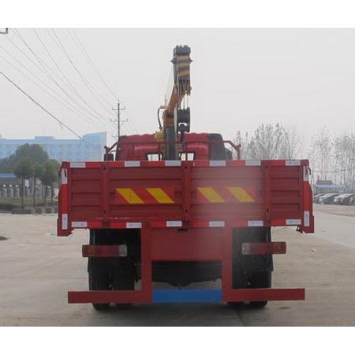 Trak FAW 4X2 Dengan Memuatkan Crane 6.3Ton