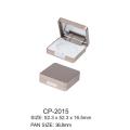 Mirror Square Plastic Eyeshadow Monochrome Compact Case CP-2015