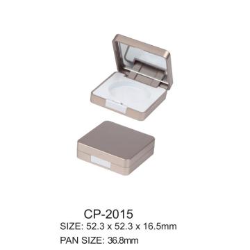 Mirror Square Plastic Eyeshadow Monochrome Compact Case CP-2015