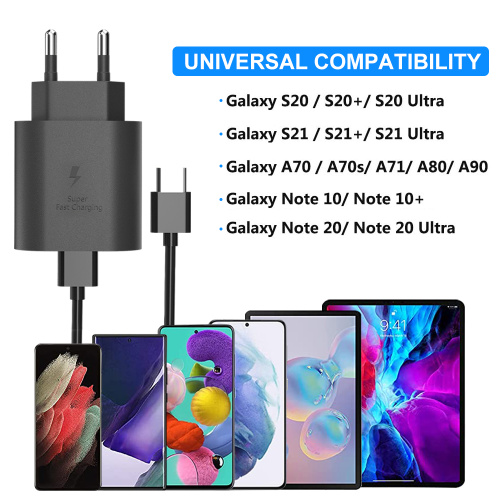 25W σούπερ γρήγορη φόρτιση USB C φορτιστής καλωδίων