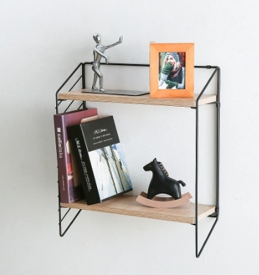 wall rack kitchen rack with wood