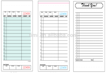 CT-G4797 telephone message book,cash receipt book,restaurant small docket book,docket book,phone message book