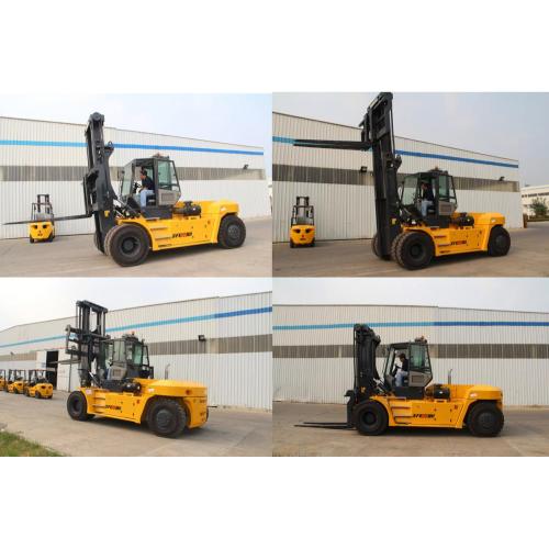 tugas berat 16 ton forklift dengan mesin weichai