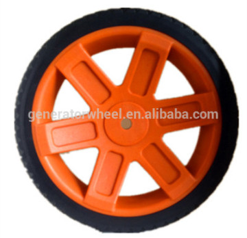 10 inch pvc wheels for generator, garden trailer