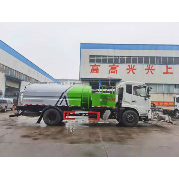 Caminhão varredora de poeira rodoviária de alta pressão Dongfeng Tianjin