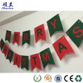 Thiết kế theo ý thích cảm thấy trang trí christmas flag