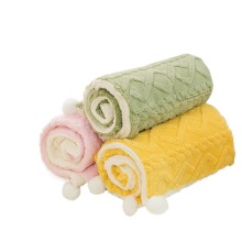 Wholesale Eco Sherpa Fleece Pet Dog Bed and Blanket