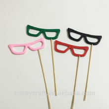 Glasses party props Photo Booth Props For Wedding Party POLYMER CLAY Glasses