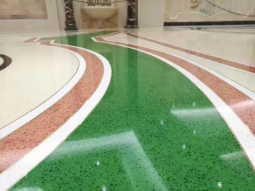 Ecological microlite art floor