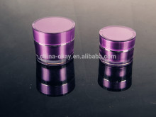 30g Cone shape cream jar/ 50g subulate jar cream for personal care/pearl white taper shape jar