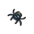 Araña negra inflable para Halloween y decoración de fiestas